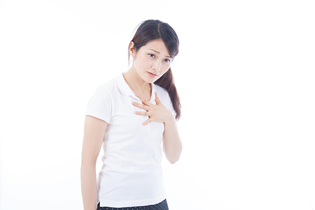 息苦しさ・胸の圧迫感